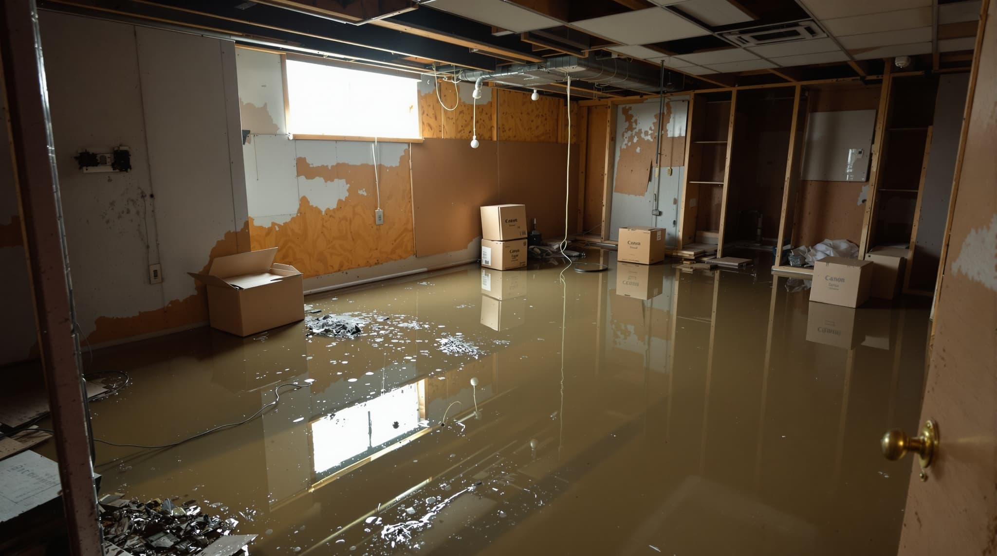 Basement Flooding — Huntington
